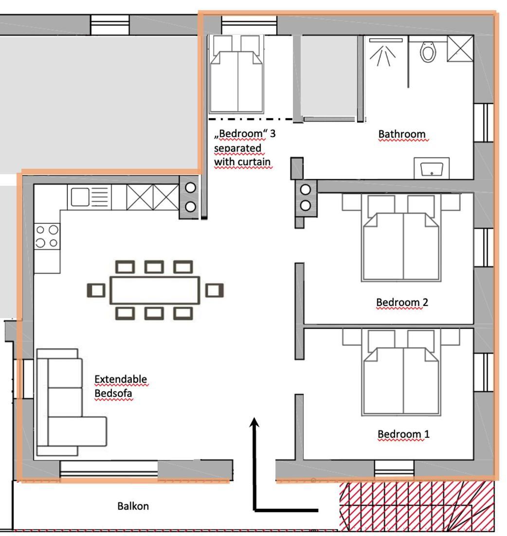 Karwendel Apartments ชาร์นิทซ์ ห้อง รูปภาพ